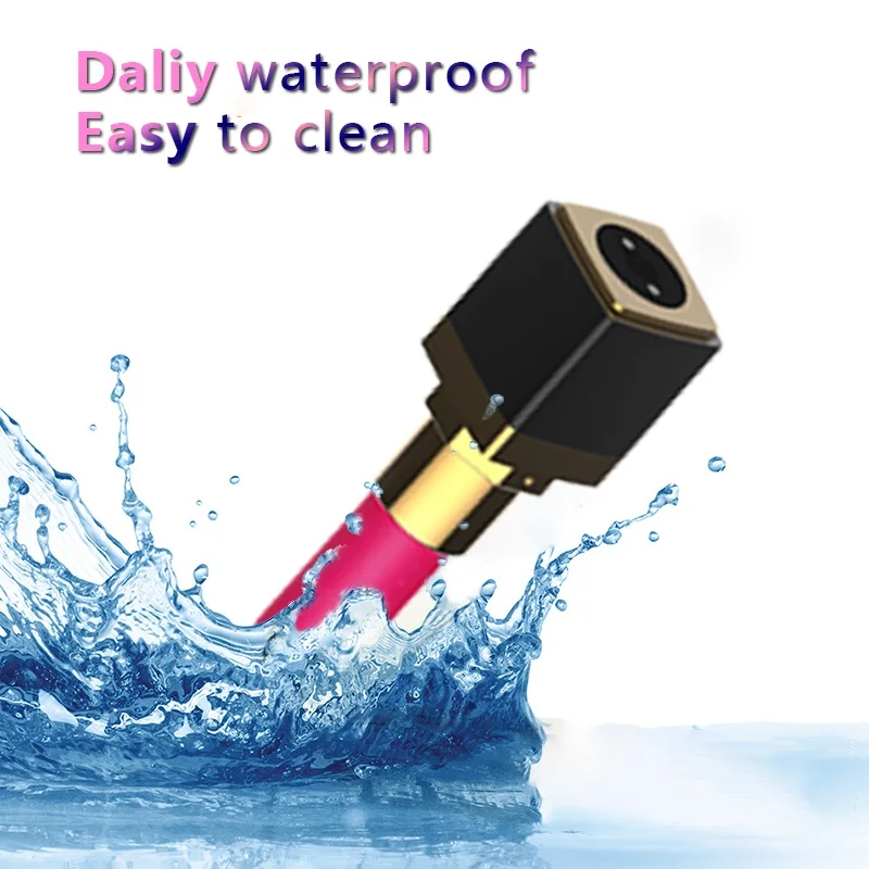 Перезаряжаемая USB Помада Man Nuo вибратор язык лизание Стимулятор клитора
