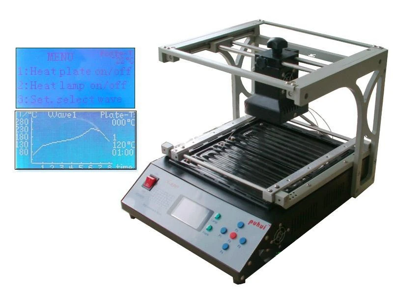 PUHUI t-890 T890 BGA двойной цифровой инфракрасный BGA/IRDA/IFR/SMT/сварка SMT машина, базовая станция 220 вольт