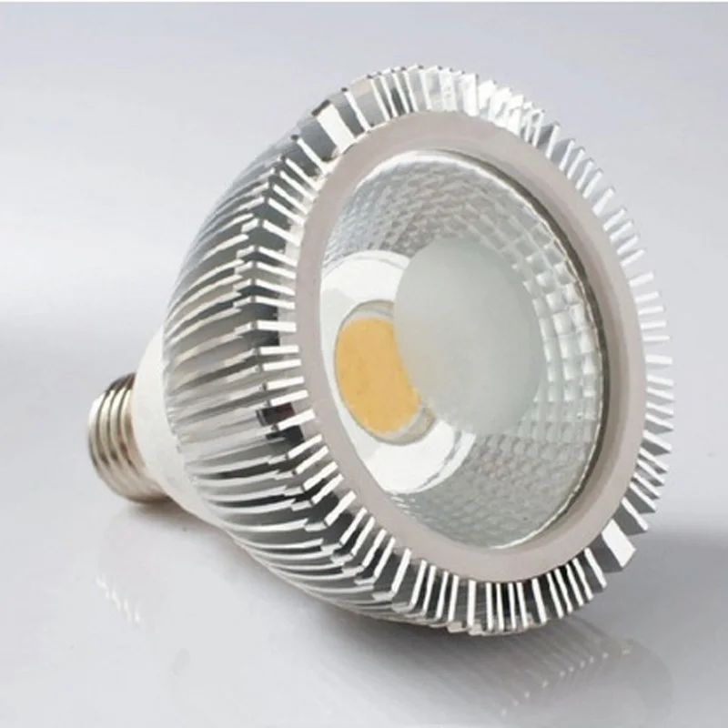 50 шт./лот 2000lm E27 E26 20W COB par30 par 38 Светодиодная лампа точечного светильника теплый