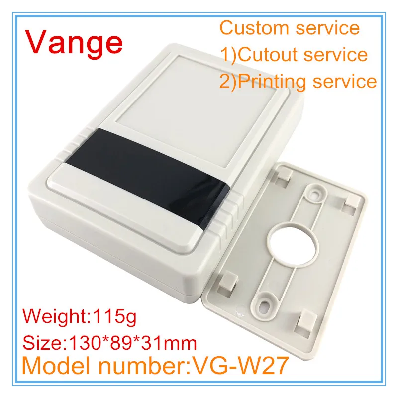 1pcs/lot electronics project box 130*89*31mm ABS plastic instrumentation chassis apparatus wall-mounted for signal repeater PCB |