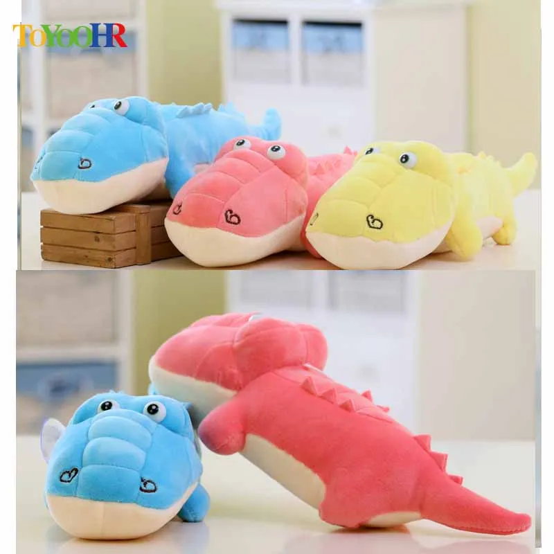 Ecrocodile плюшевые игрушки 23 см мягкие животных мультфильм Подушка прекрасный