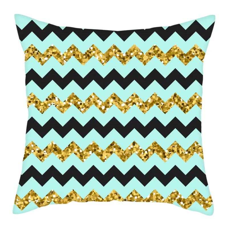 Чехол для подушки Fuwatacchi с геометрическим рисунком домашний декоративный