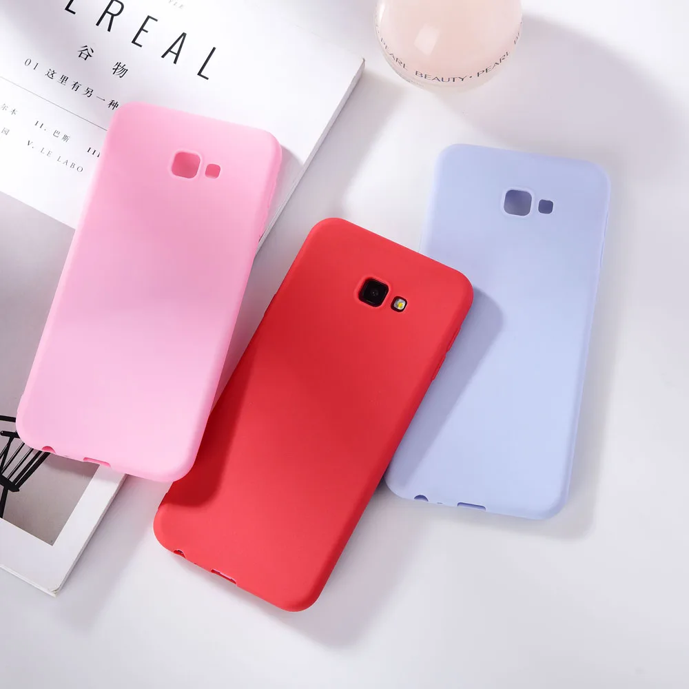Case for Samsung Galaxy A30 A50 S7 S8 S9 S10 S10E M10 M20 M30 M40 M50 J4 J6 + 2018 A7 A6 A9 Candy Soft TPU Cover |