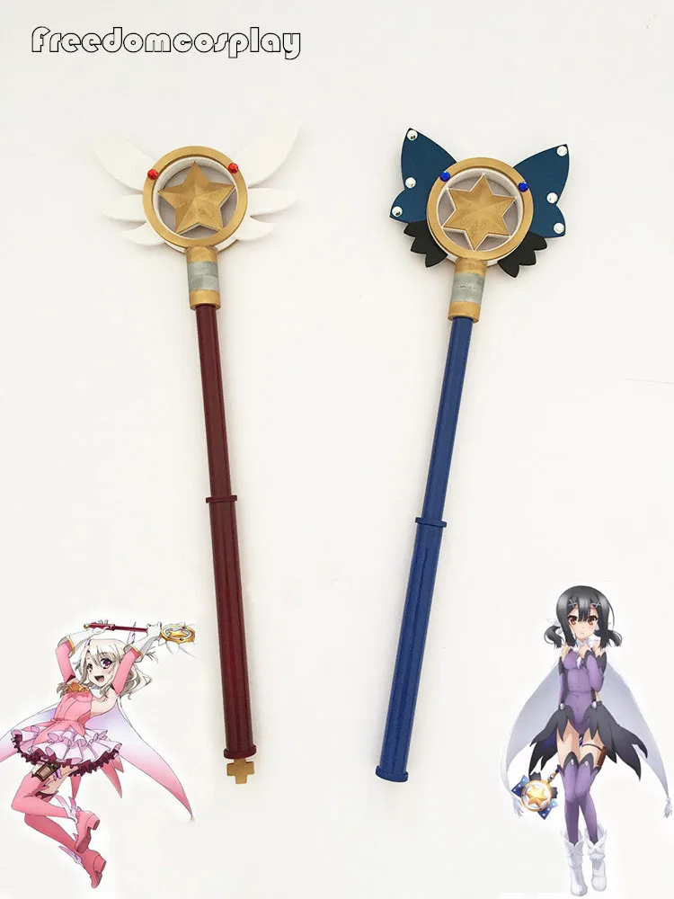 Fate/kaleid liner Prisma Illya illyasвиль фон Айнцберн Miyu Edelfelt Косплей звезда волшебная палочка