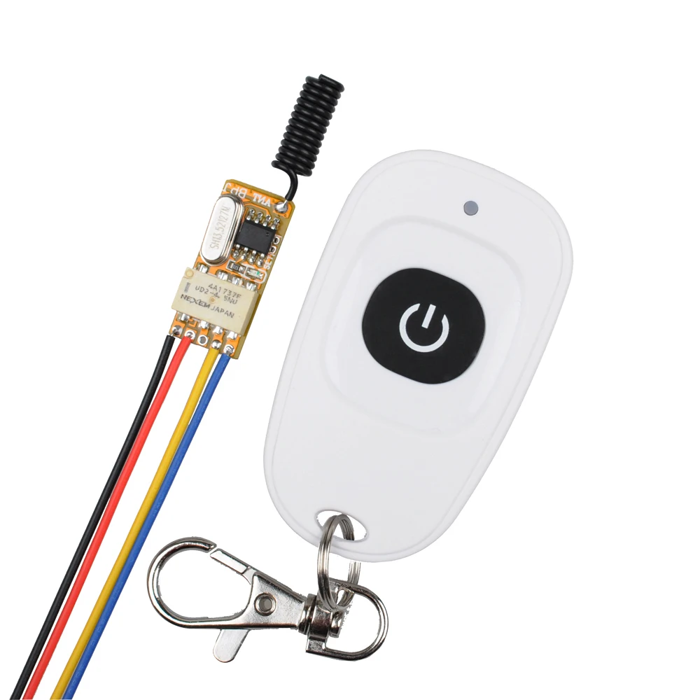 DC 5V 9V 12V 315/433.92MHZ кнопка открывания двери переключатель дистанционного управления
