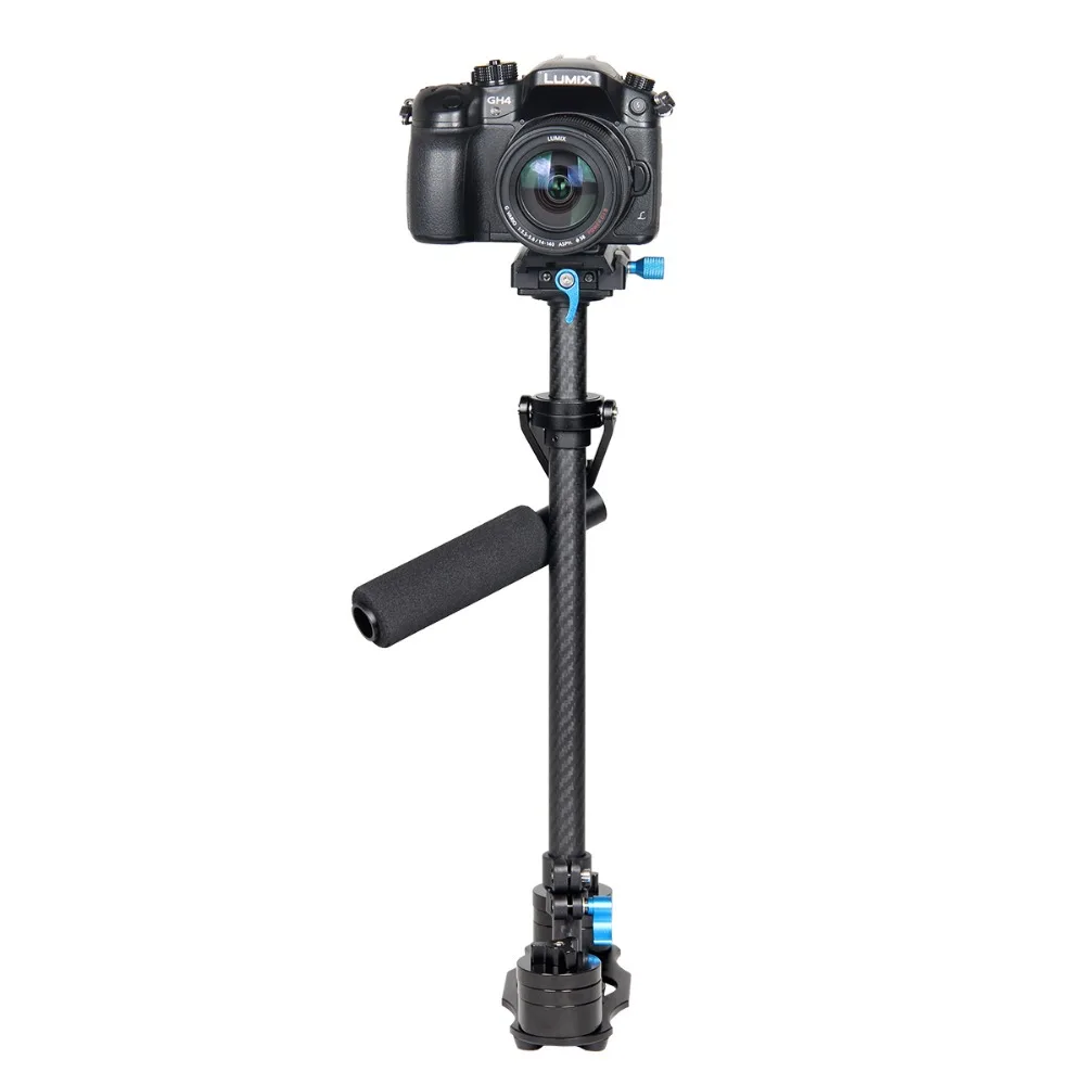 Yelangu Профессиональный углеродного волокна Стабилизатор камеры видео Steadycam