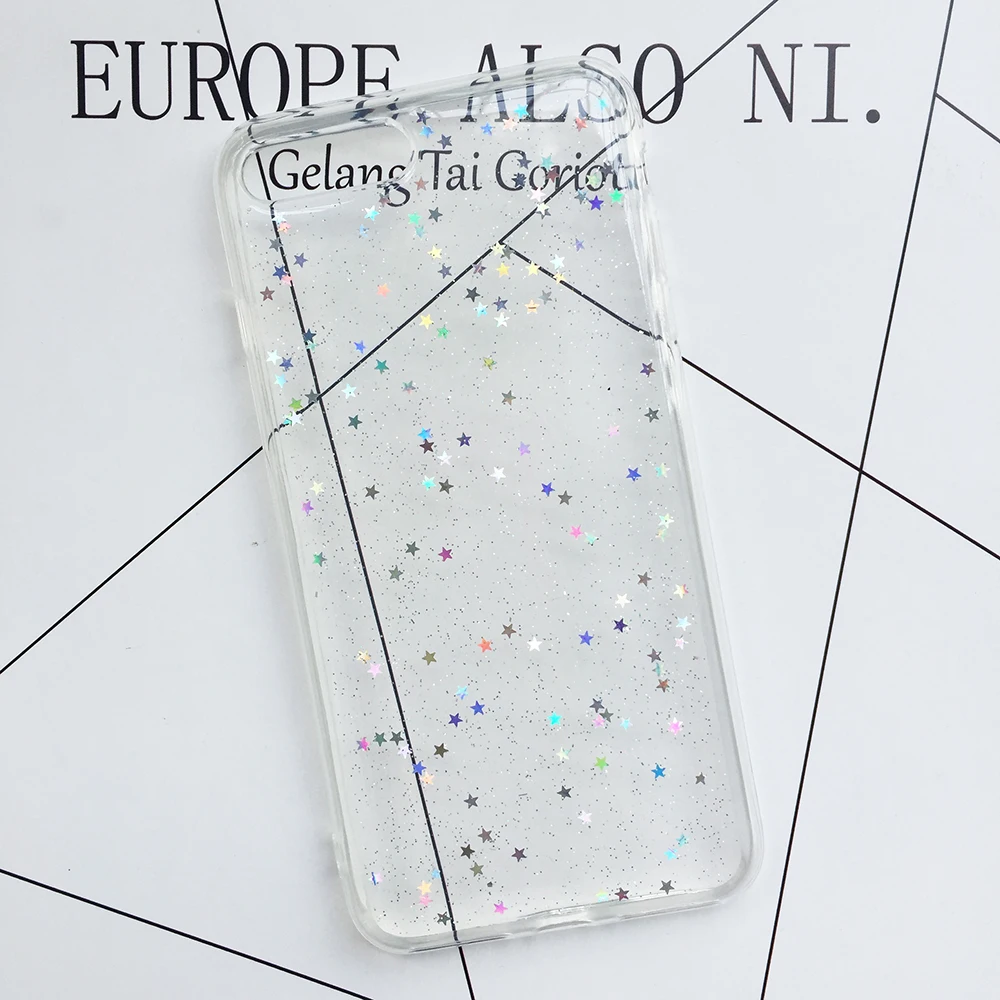 Qianliyao для Samsung Galaxy S21 S20 FE S8 S9 S10 Plus чехлы телефонов Note 20 pro Bling с блестками в форме