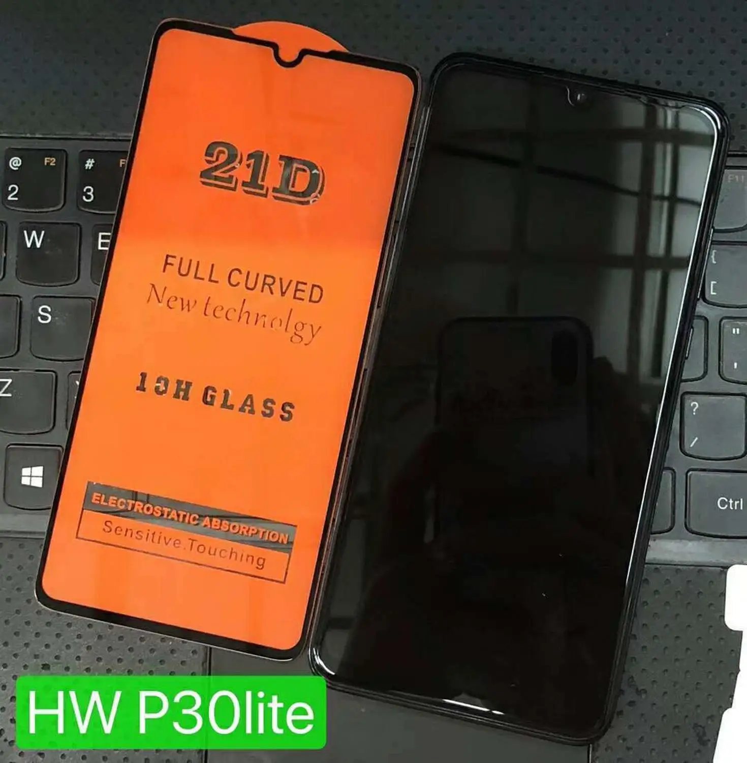 5Pcs 21D Full Glue Tempered Glass Screen Film For Huawei P30 Pro P20 Lite 2019 Nova 5i 5 | Мобильные телефоны и