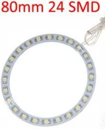 LED 80 мм глаза ангела диафрагмы 1210 окружающего света СВЕТОДИОДНЫЕ лампы кольцо