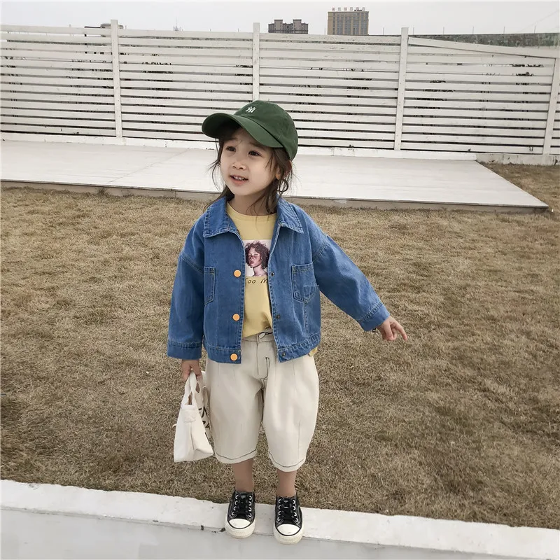 2019 Новое поступление Весенняя хлопковая Повседневная джинсовая куртка в