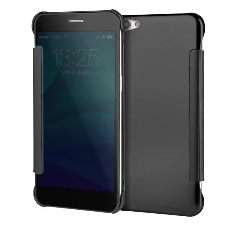 SPCASE Mirror Flip Clear Window Cases For Xiaomi 5S 5 Electroplating Phone Stand Back Cover Redmi 4 Prime Note 4X 3 | Мобильные
