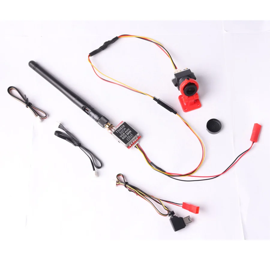 TS5828-Camera-Cable 5,8G набор FPV комбинированный Аудио Видео 200/600 мВт Передатчик TS5823/TS5828+ Мини CMOS P/N 1000TVL камера+ кабель Набор гоночный Дрон набор FPV - Цвет: TS5828-Camera-Cable
