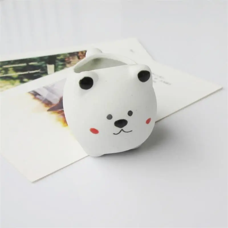 Cartoon Cute Bear Succulent Flower Pots Hot Sale Mini Planter Bonsai Decor Balcony Small Garden Wall Planter Desktop Office Home