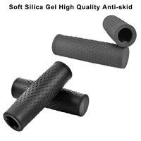 2pcs handlebar grips scooter silicone handlebar grips anti skid soft rubber bar grips for xiaomi scooter m365 accessories