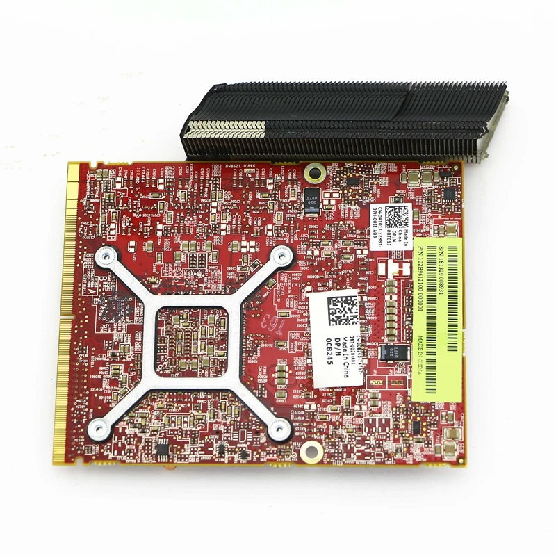 Оригинальная видеокарта HoTecHon Radeon HD 5870M с радиатором C8245 / RT01J для Alienware M17x R2 |