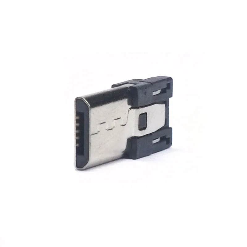20 шт./лот USB папа 5 Pin с оболочкой микро разъем пластиковый корпус Джек Хвост