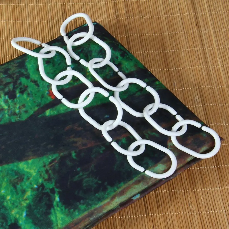 3D прочная занавеска для душа чудеса водопады зеленая природа пейзаж ванная