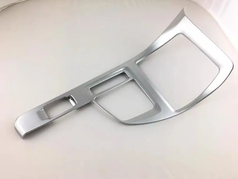 

For BMW X1 F48 2016 2017 ABS Chrome plastic Left Hand Drive Interior Gear Console Panel Cover Frame Decor Trim 1pcs