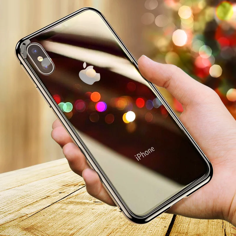 Новый ультратонкий чехол для телефона идеально подходит iPhone XS MAX горячая
