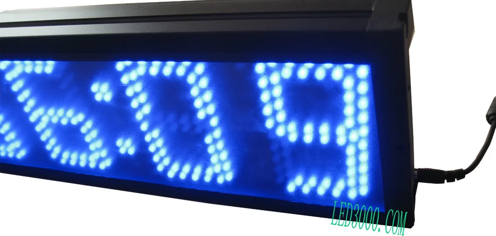 5inch blue color days hours minutes and seconds led countdown clock(HST9-5B) | Дом и сад