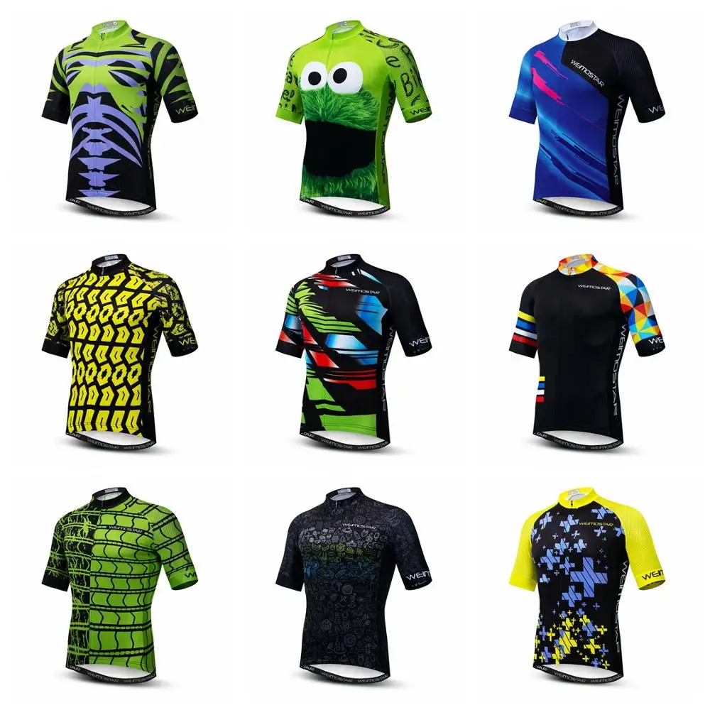 2019 велосипедная Джерси мужские велосипедные с коротким рукавом