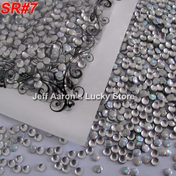 Резные круглые акриловые 3d металлические украшения для ногтей Стразы заклепки 4