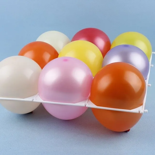 10 шт. латексный воздушный шар сетка пластик 9 отверстий сетки Арка с воздушными