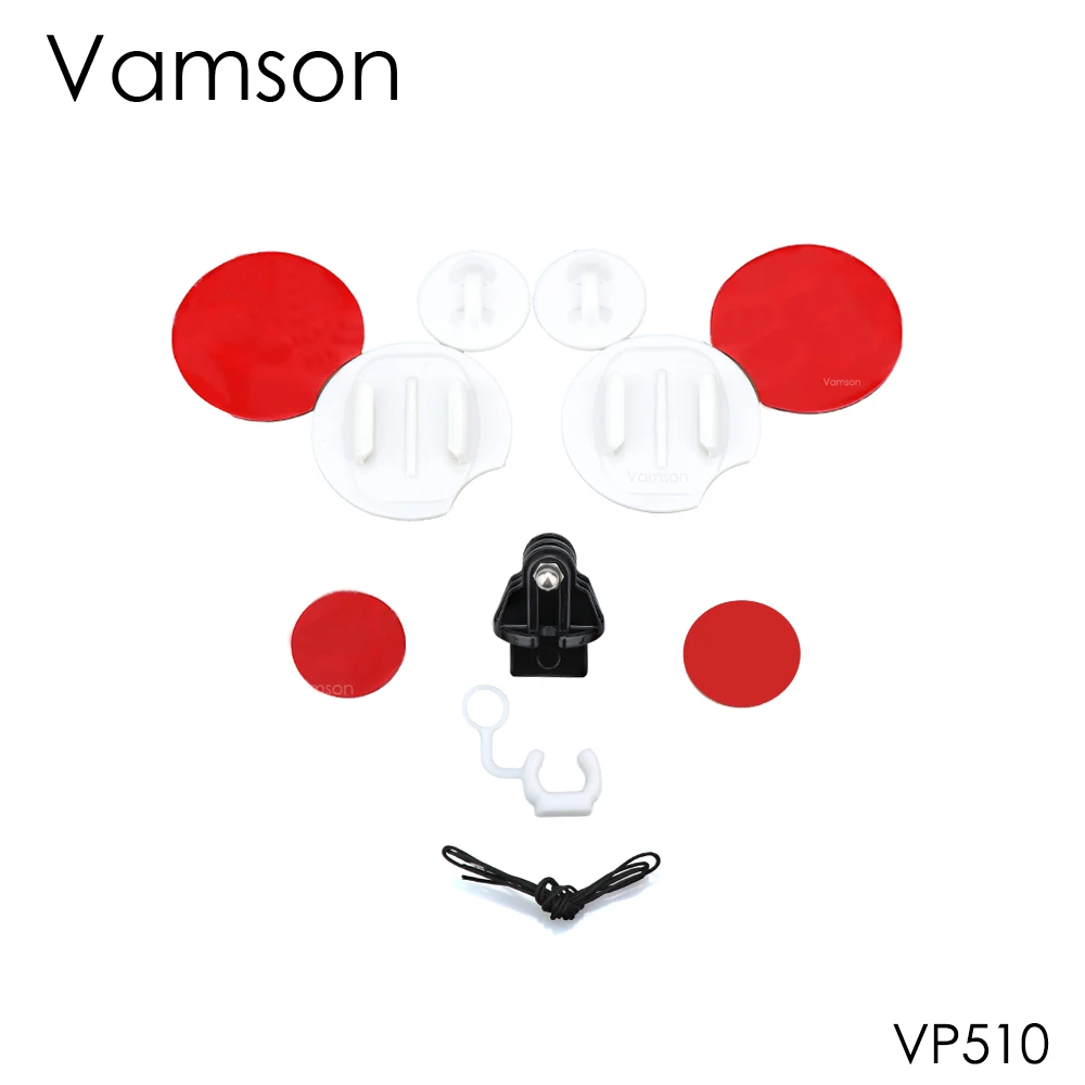Vamson для Gopro Hero 7 6 5 4 комплект серфинга сноубординга набор аксессуары Xiaomi Yi 4K