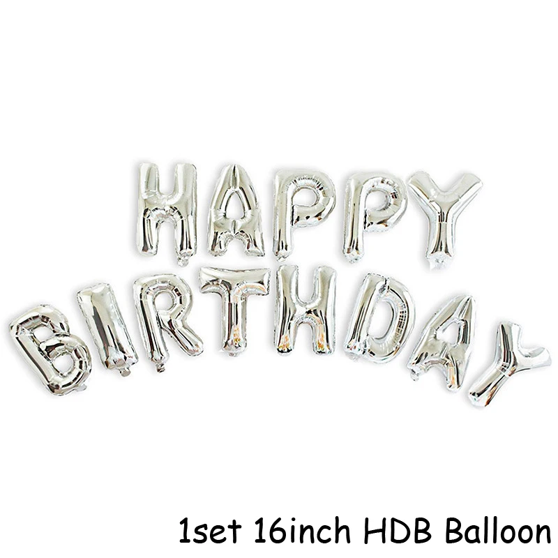 1set HBD Balloon Вечерние воздушные шары из фольги с космонавтом, космический корабль, космический корабль, Галактика/Солнечная система, вечерние украшения для мальчиков, день рождения, вечеринки - Цвет: 1set HBD Balloon