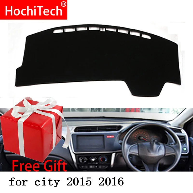 Для Honda city Grace 2014 2019 Чехлы для приборной панели автомобиля с правым и левым