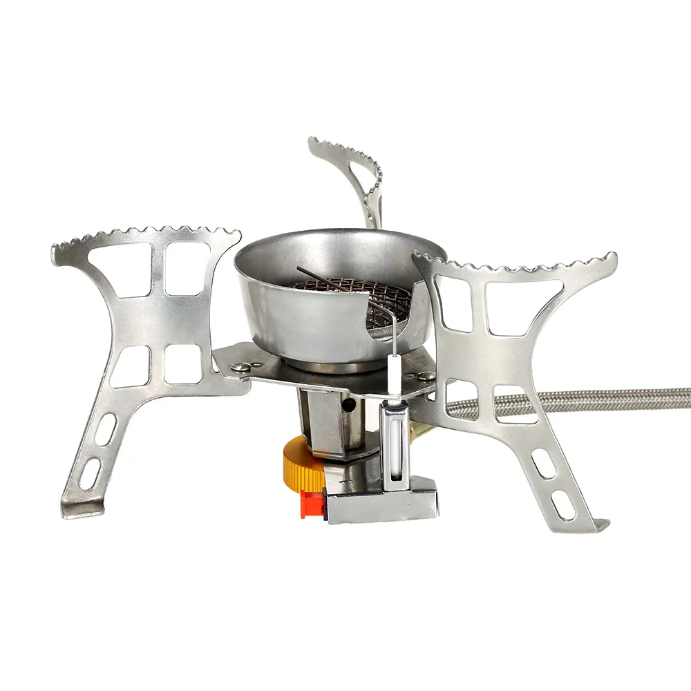 Lixada плита для кемпинга на открытом воздухе газовая с пьезо зажиганием Легкая