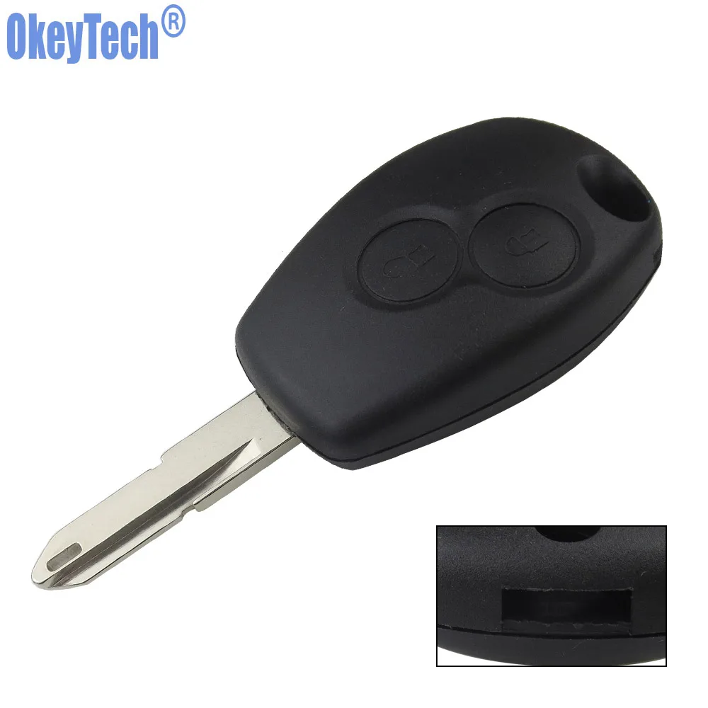 Чехол для автомобильного ключа OkeyTech 1 кнопка VAC102 206 Blade Renault Twingo Clio Kangoo Master