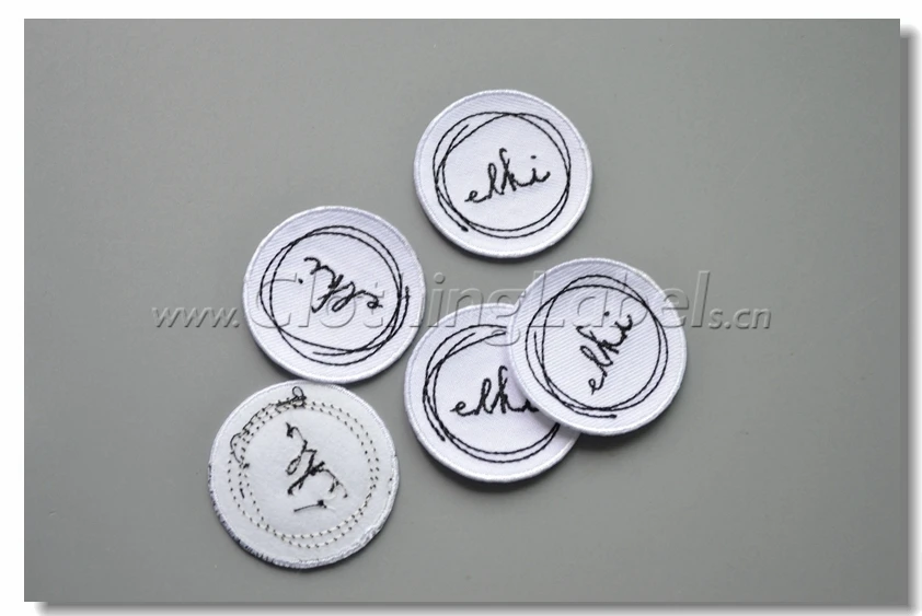 Пользовательские 3D светоотражающие этикетки для вышивки железо на этикетке