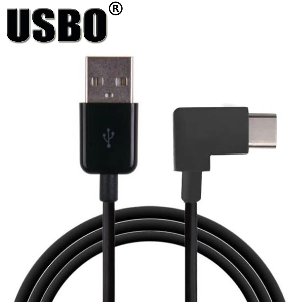 Высокое качество локоть черный белый USB3.1 Тип C передачи данных линия высокая