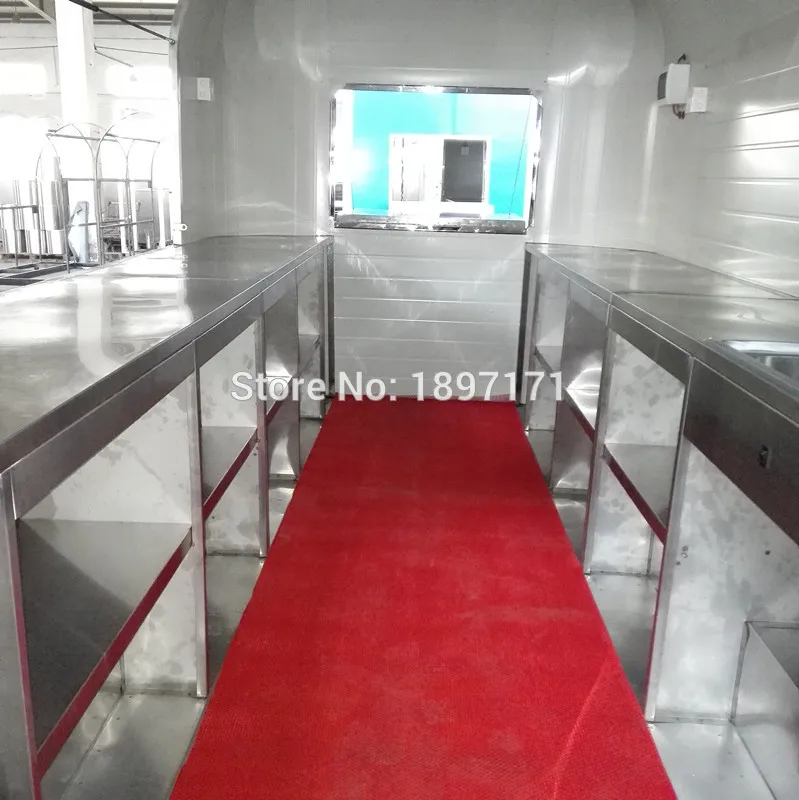 Новый дизайн китайская Мобильная тележка для фаст-фуда с колесами трейлер еды |