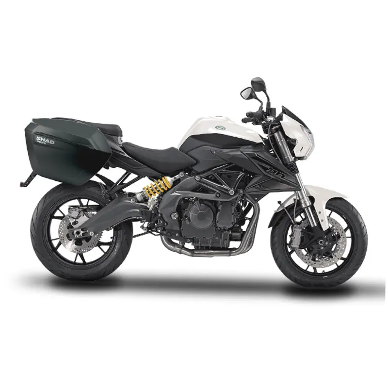 Для Benelli BN600 BJ600GS TNT600 TNT BN 600 BJ 600 SHAD SH23 боковые боксы+ стойка набор мотоциклетный багажный чехол для седельных сумок кронштейн