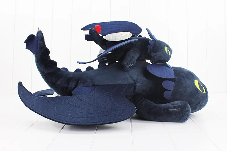 25 см 55 Как приручить дракона игрушки Аниме фигурки ночной фурии дракон плюшевые