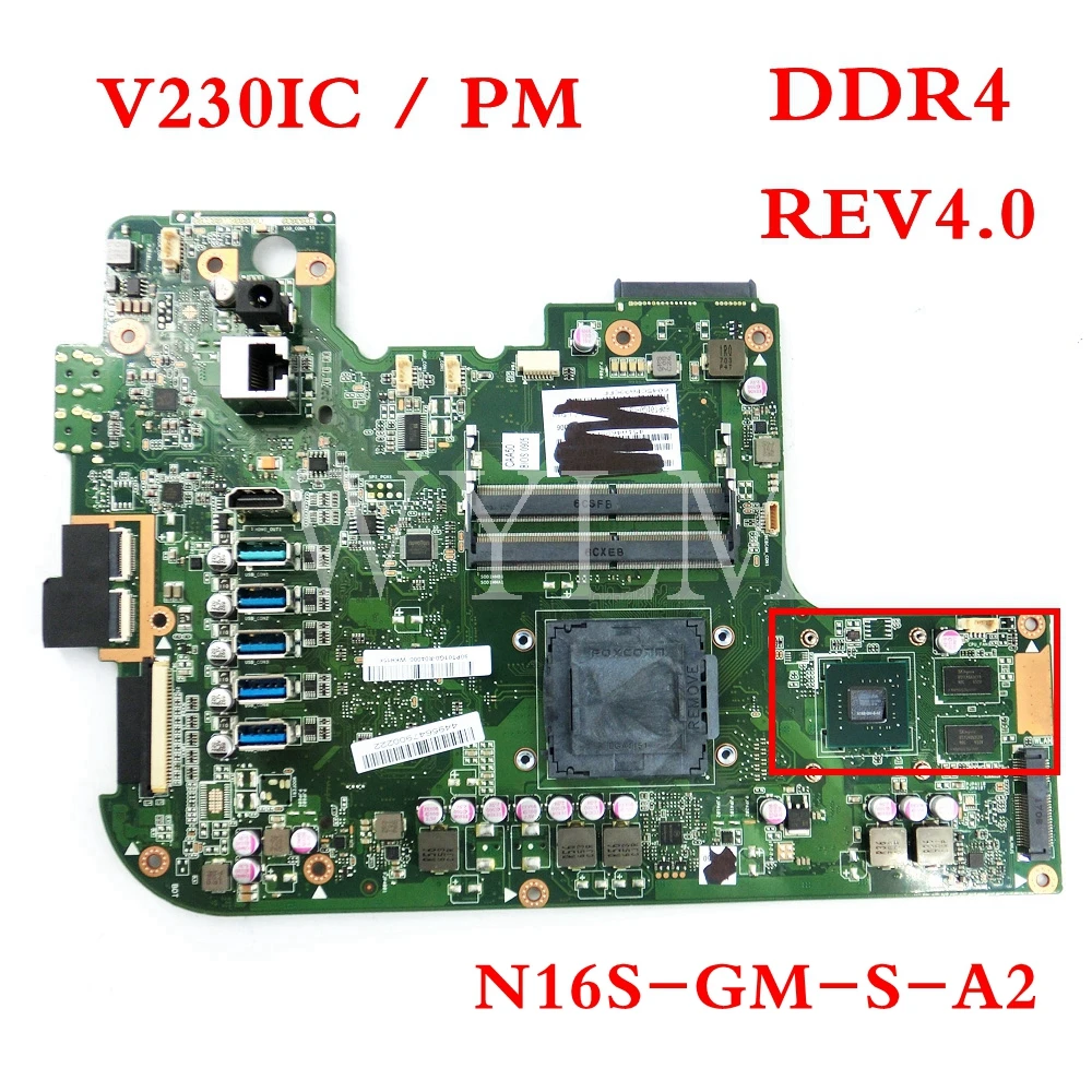 V230IC материнская плата REV1.02G все в одном Материнская ASUS DDR4 N16S GM S A2 60 PE3MMB1000 B04