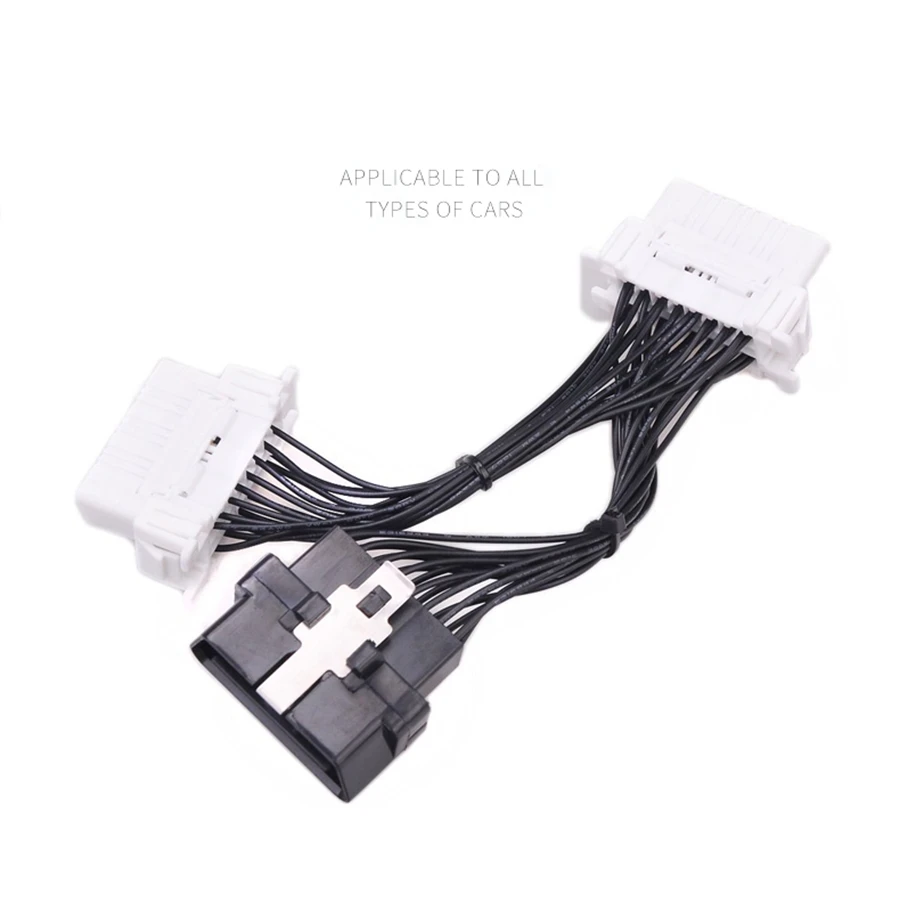 

1 штекер-3 гнездовой разъем OBD OBD2 удлинитель кабеля OBD2 16-контактный разъем для ELM327 OBD2 16-контактный ELM 327