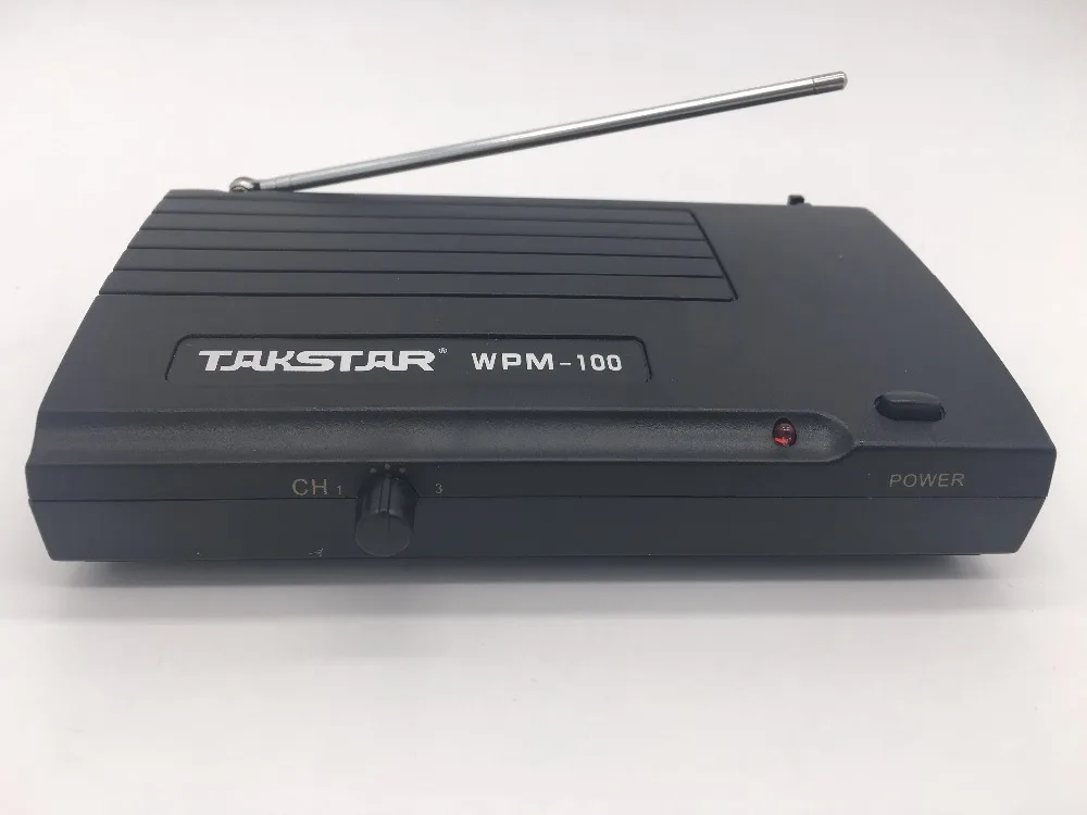 Новая обновленная версия TAKSTAR WPM-100 в ухо сценический беспроводной монитор система передатчик Наушники приемник UHF 780-789 МГц
