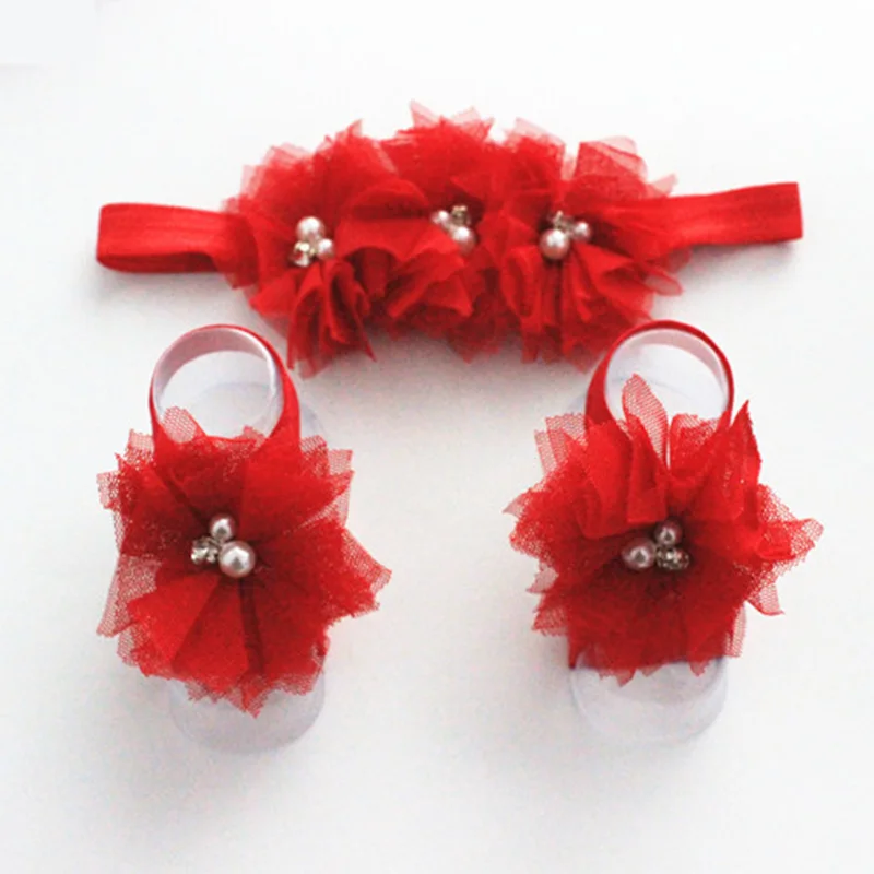 1 комплект модной повязки на голову для новорожденных аксессуары волос с цветами