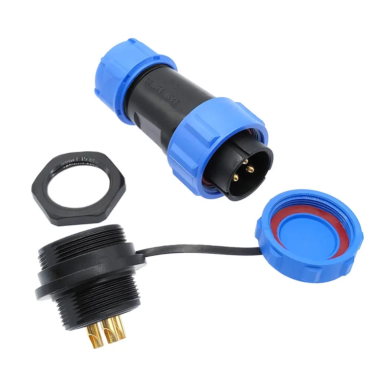 SP2110 SP2112 водонепроницаемый разъем SP21 задняя гайка 2pin 3pin 4pin 5pin 7pin 9pin 12 штепселный IP68 разъемы вилки и розетки