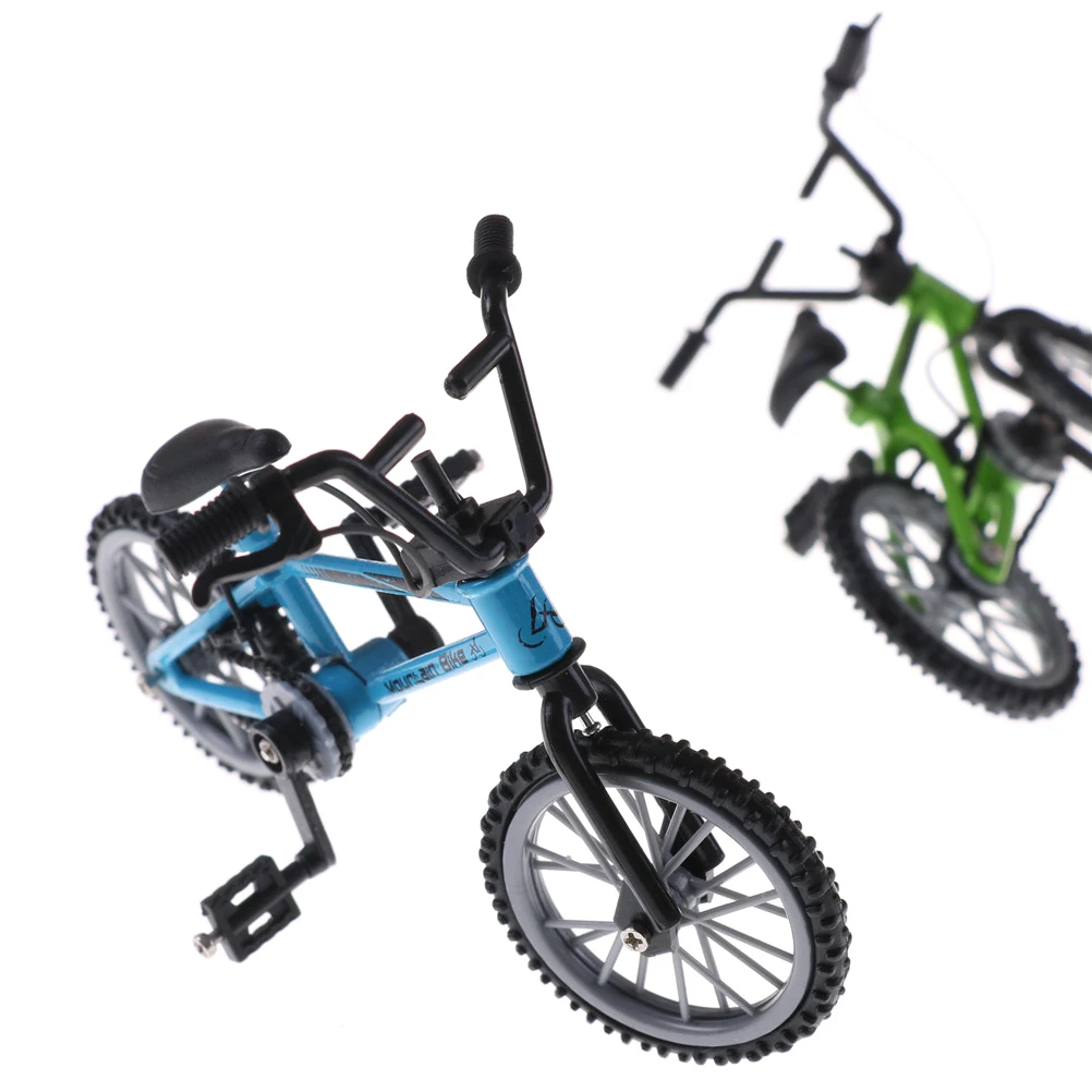 3 цвета мини-Пальчиковые игрушечные велосипеды BMX горный велосипед Фикси велосипед Скутер для пальца игрушка креативный игровой костюм Детский Взрослый милый