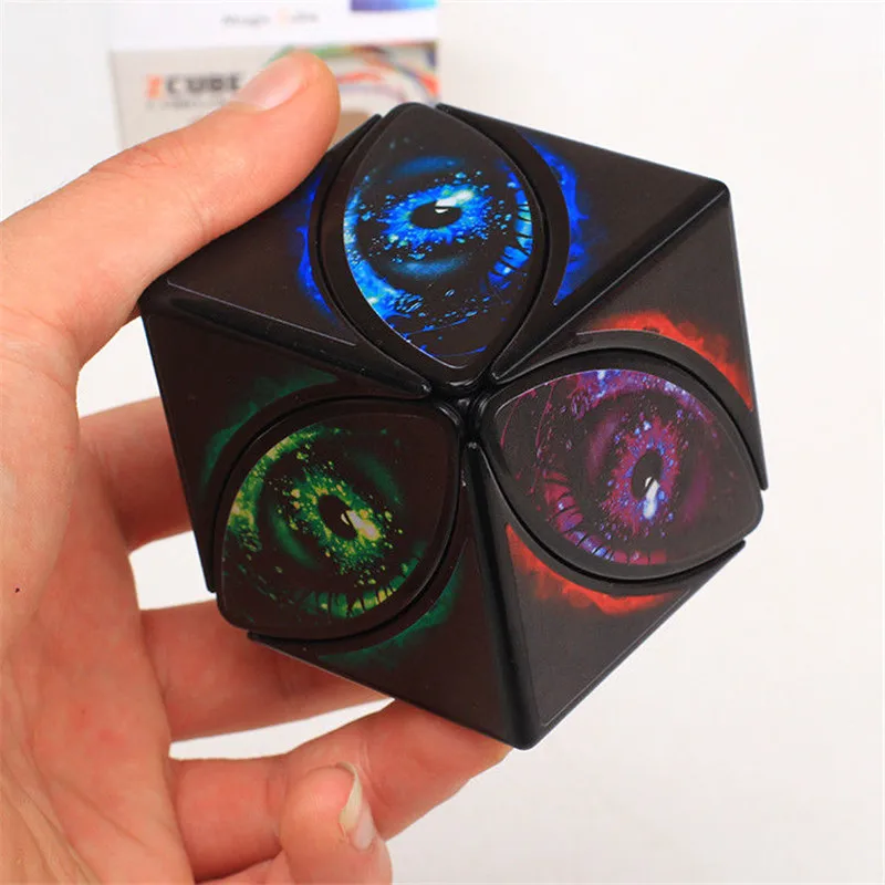 Z Cube кленовый лист скоростной магический куб скошенный извивающийся пазл