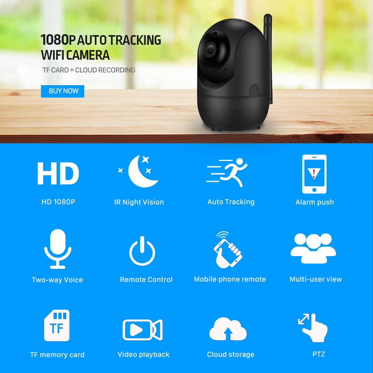 BESDER HD 1080 P облачная Беспроводная ip-камера интеллектуальное автоматическое отслеживание безопасности дома человека CCTV сетевая камера с wifi