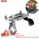 Алюминиевый держатель для телефона Honda, мотоциклетный держатель для телефона, черный, Пятница, GPS