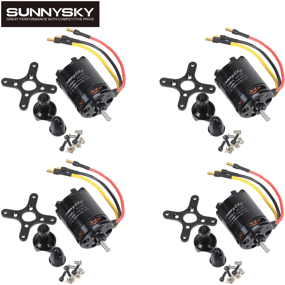 Внешний ротор SunnySky X2826 550KV/740KV/880KV/1080KV бесщеточный двигатель для радиоуправляемого