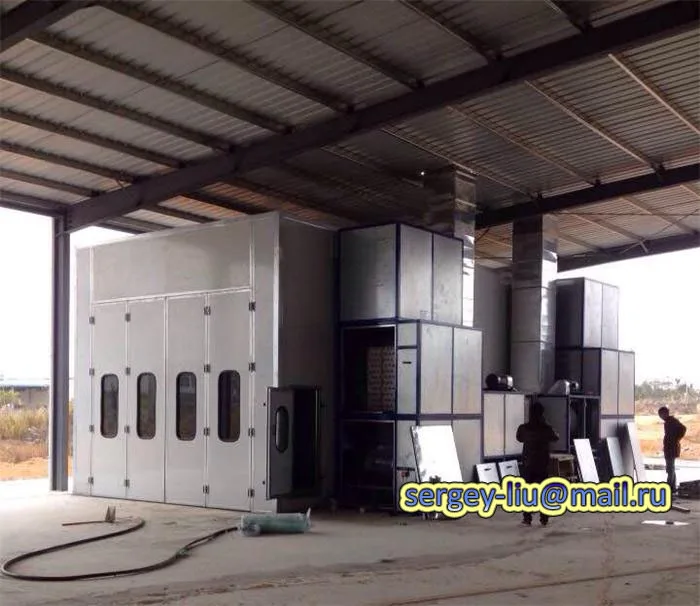 Распылительная камера для грузовиков автобусов автомобилей длина 10 м 12 14 м|booth| |