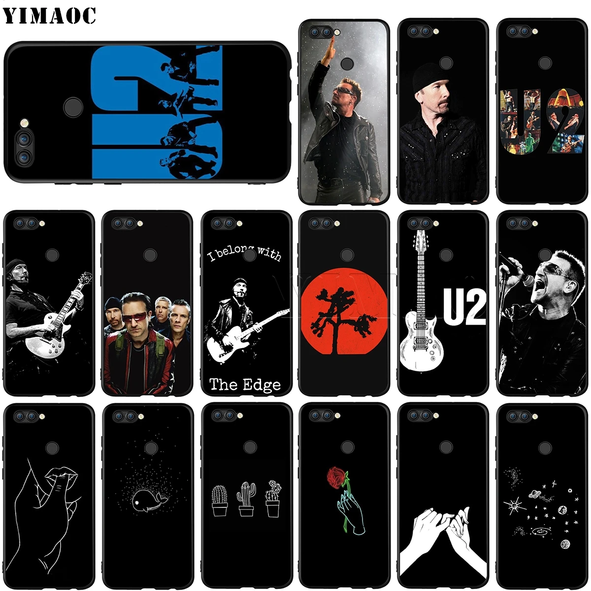 Чехол YIMAOC U2 Bono The Edge для Huawei Mate 10 P8 P9 P10 P20 P30 P Smart Lite Pro Mini 2017|Бамперы| |