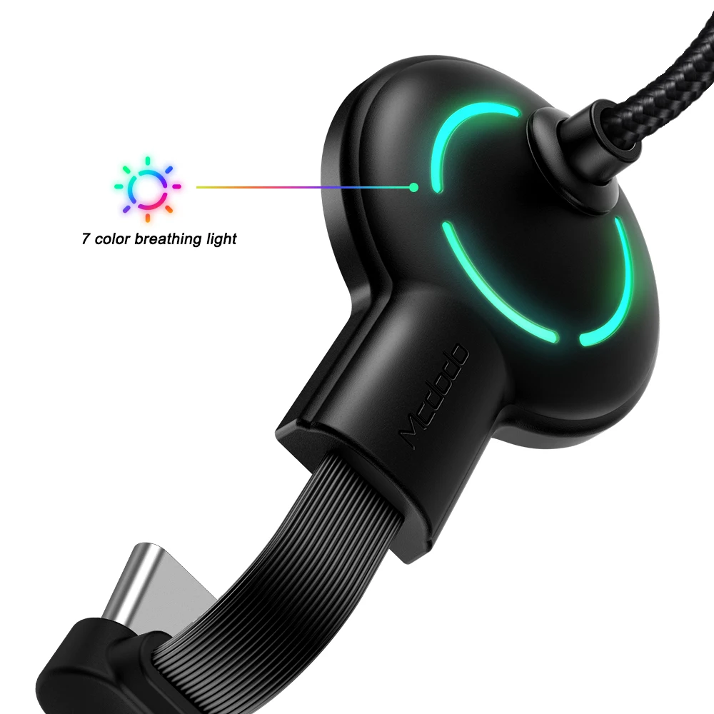 USB Charger Cable LED Mobile Game 8 Pin Fast for iPhone For Samsung S10 Xiaomi Phone Cables Type-C | Мобильные телефоны и